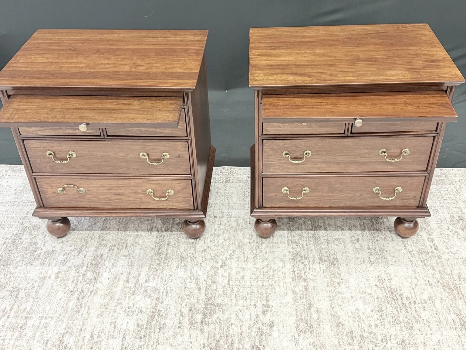 Bob Timberlake for Lexington matched nightstand pair